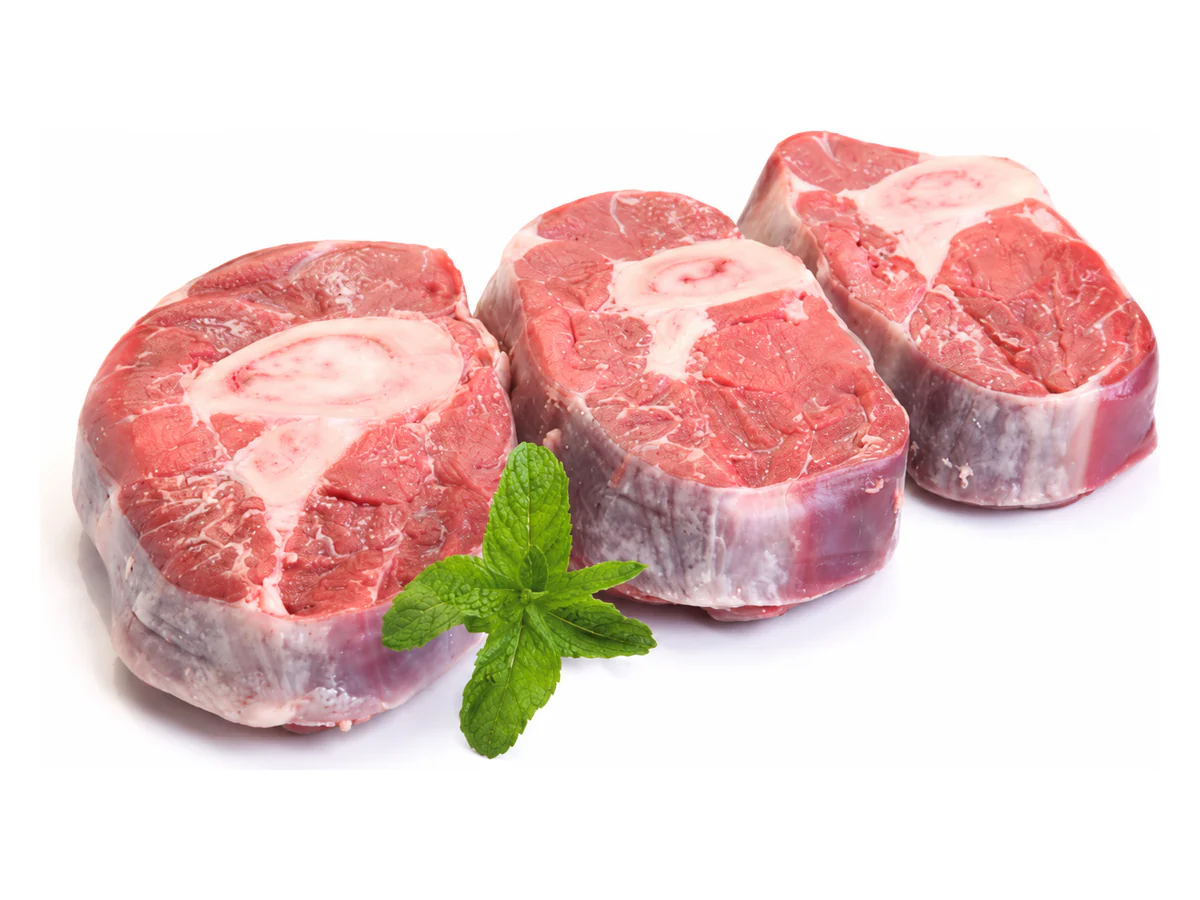 Jarrets de veau avec os