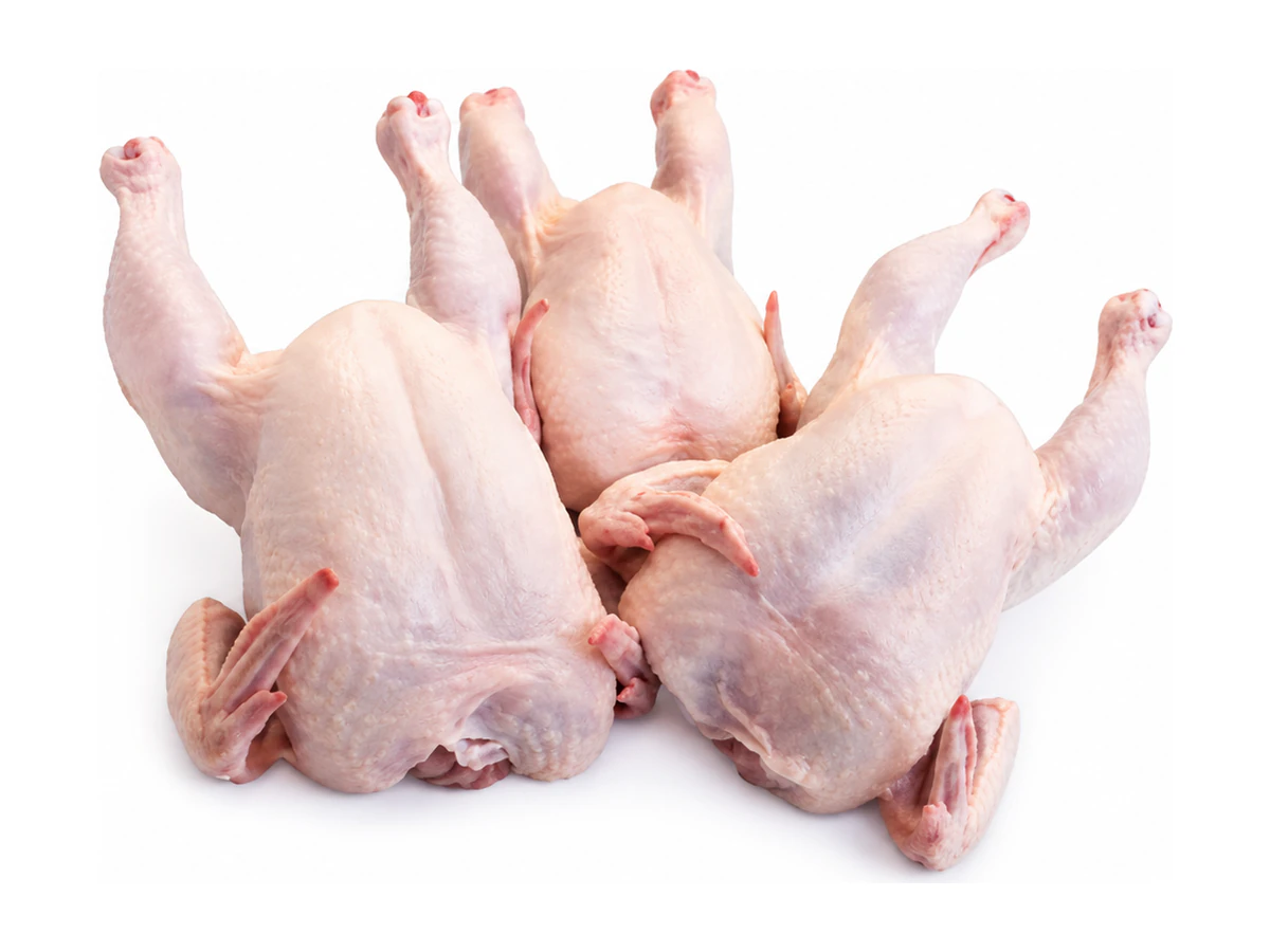 Poulets entiers