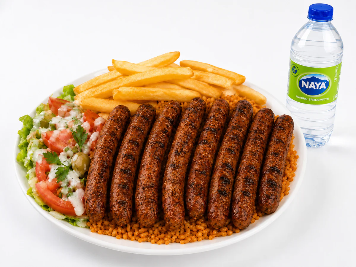 Assiette merguez